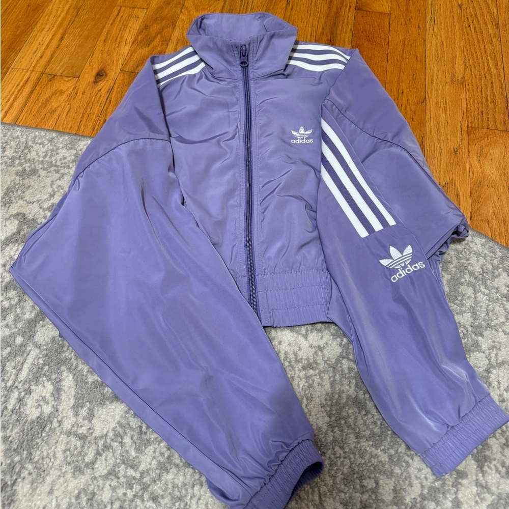 SOLD - Adidas Cropped Track Jacket